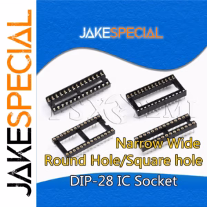 5PCS DIP-28 IC Sockets for Electronic Projects