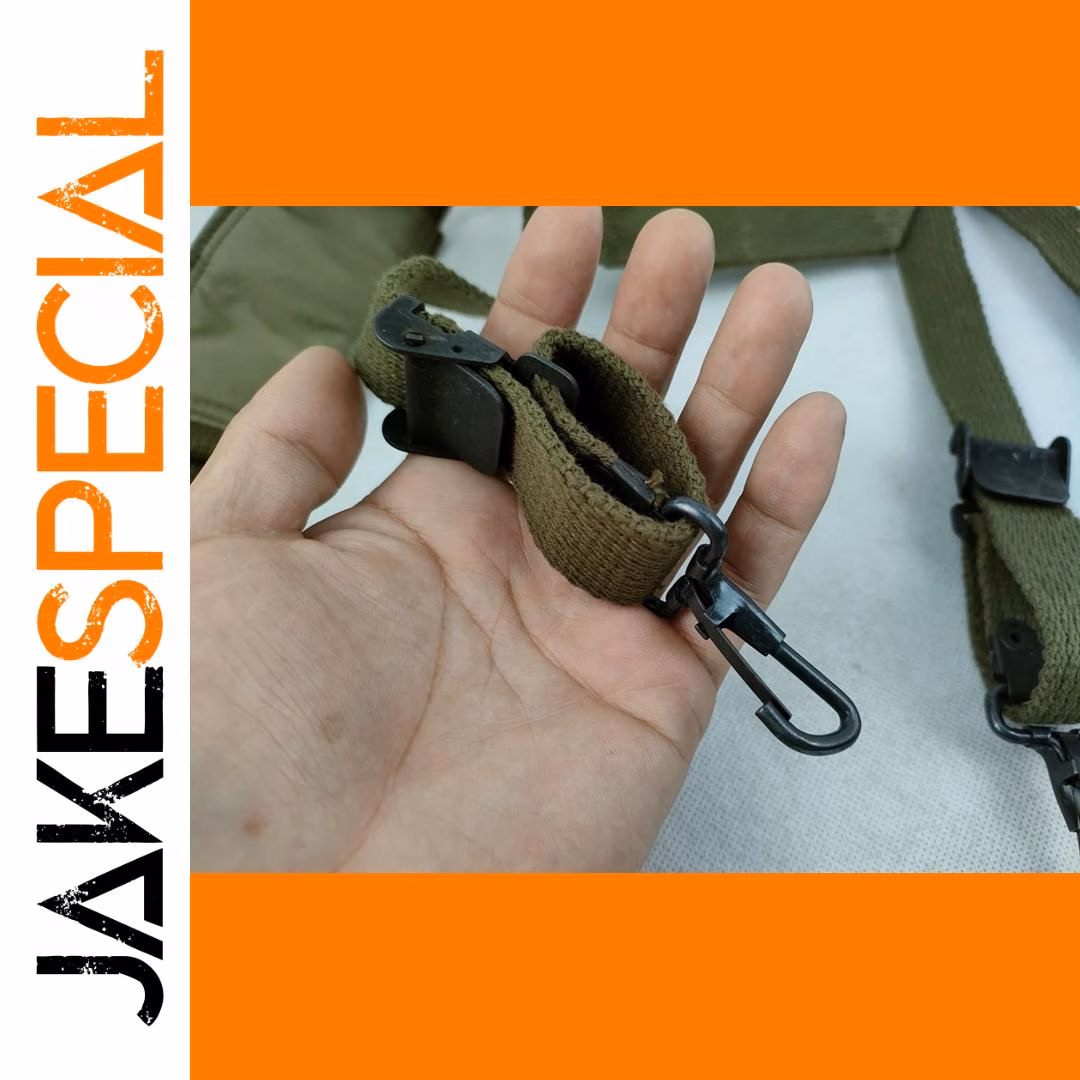 Vietnam War US Army M1956 Combat Suspenders - Image 4