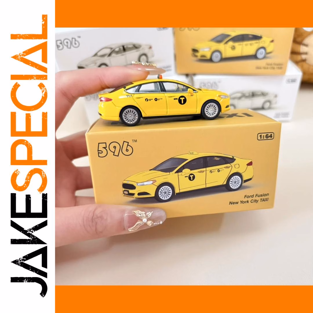 Ford Mondeo 1:64 Scale Taxi Diecast Model - Image 6