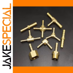 Brass Connector for Low-Pressure Applications