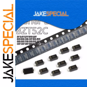 100PCS SOD-123 Zener Diode Kit 2V-30V