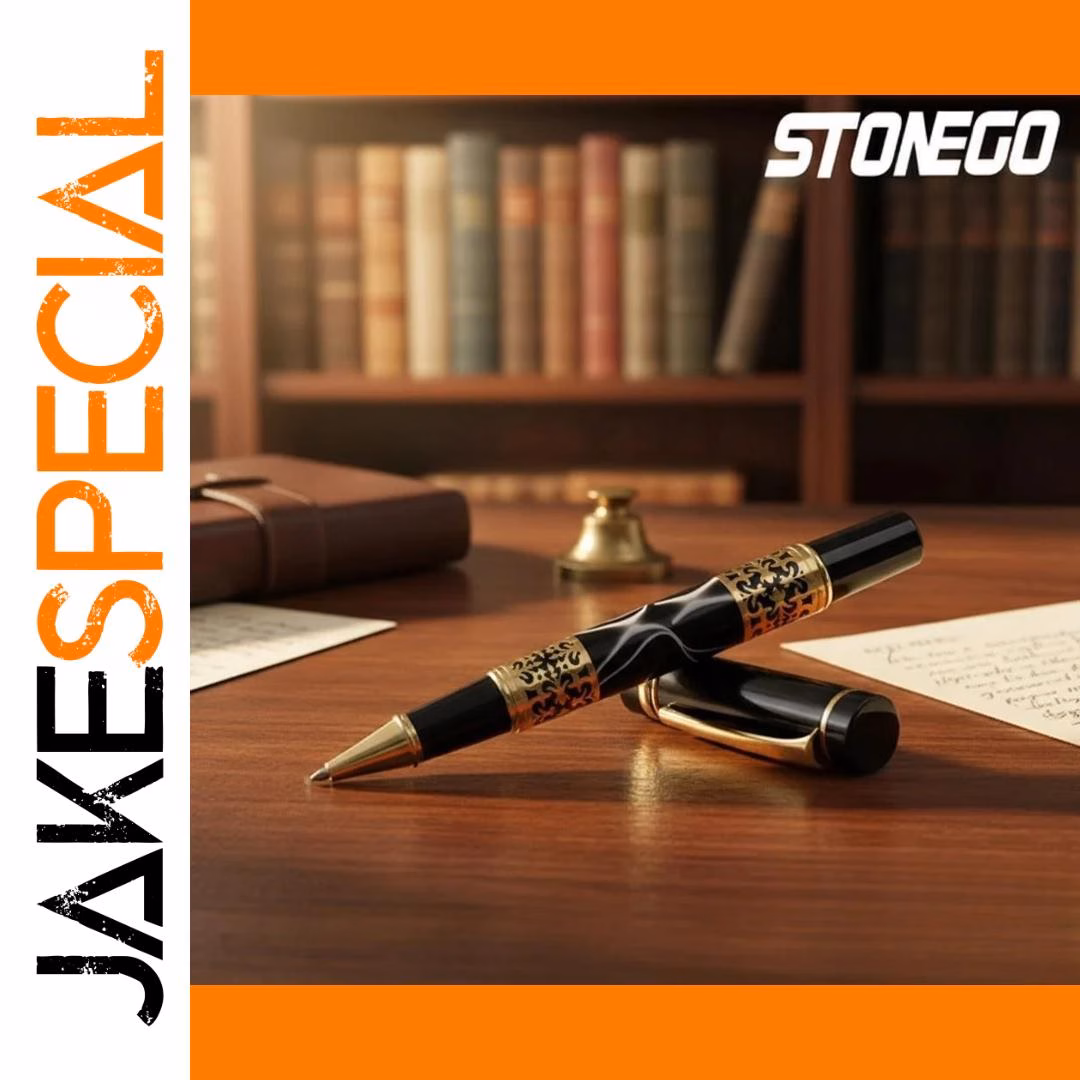 Luxurious Metal Gel Ballpoint Pen 1.0mm - Image 9