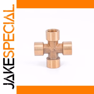 Brass Splitter Cross 4 Way Pipe Fitting