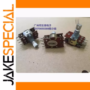 Dual Potentiometer B100K 1PCS for Audio Projects