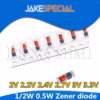 200PCS SMD Zener Diode Set LL34 1206 Package