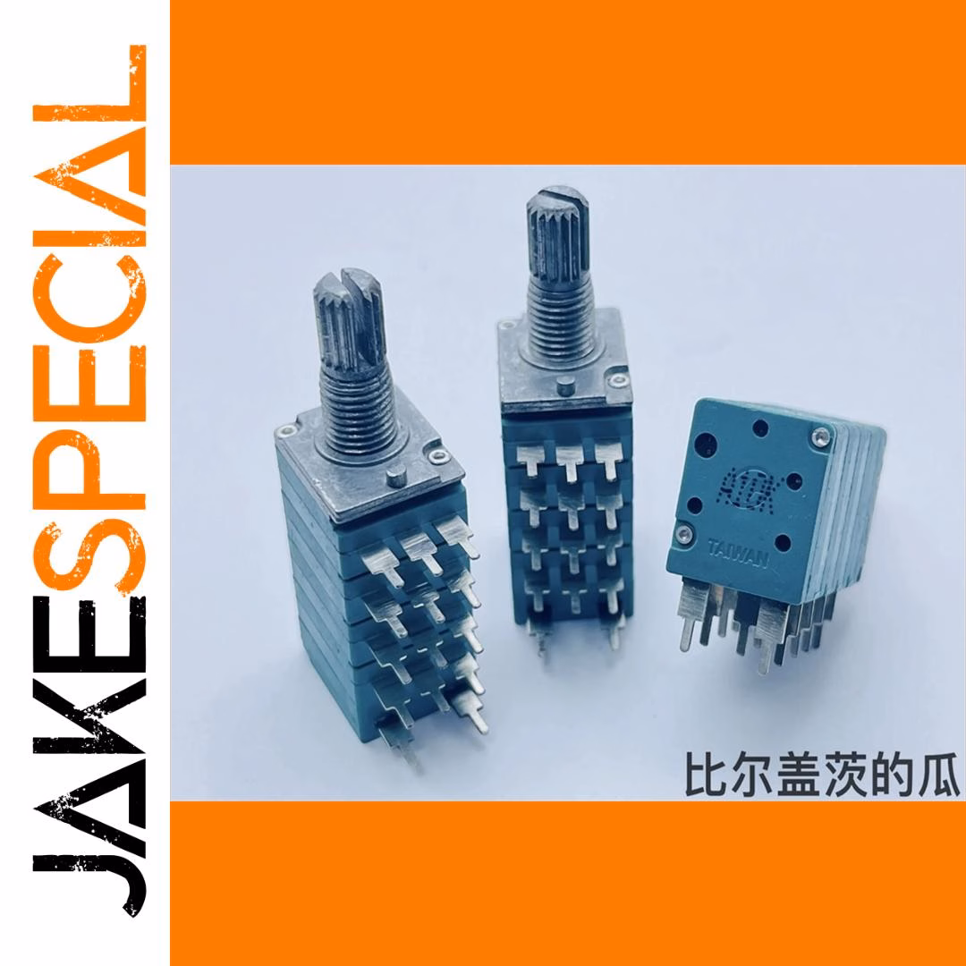 Quadruple Switch Potentiometer A10K 15mm 1 PCS - Image 5