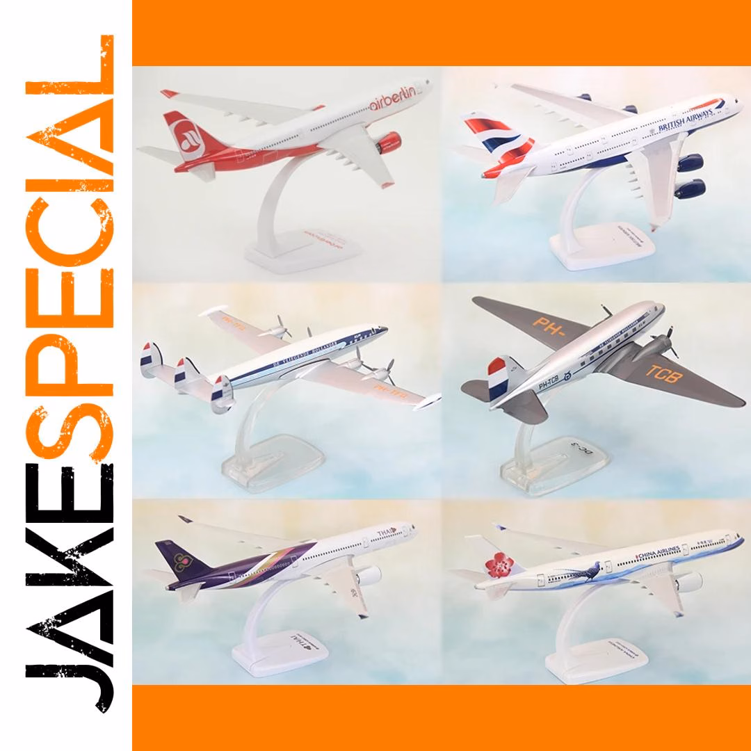 1:200 Scale Assembly Model Airplane Collection