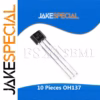 10PCS OH137 Hall Sensors TO-92S Package