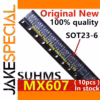 10PCS MX607 Drive ICs SOT23-6 Configuration