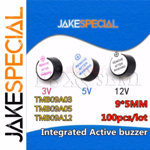 Lot of 100 Active Buzzers 3V 5V 12V