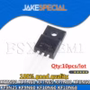 10PCS TO-220F MOSFETs Set for Circuit Upgrade