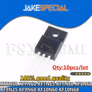 10PCS TO-220F MOSFETs Set for Circuit Upgrade