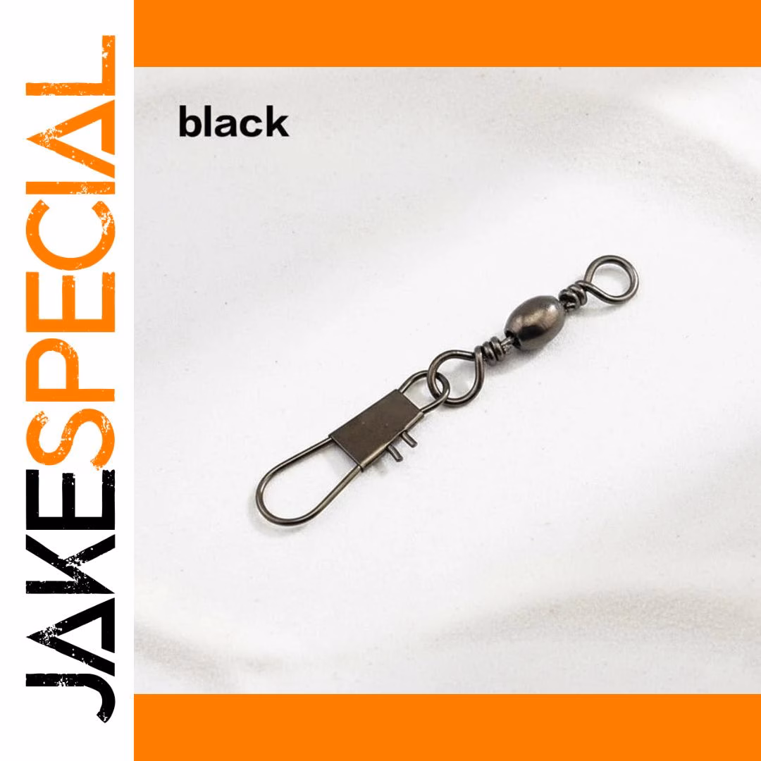 100PCS Brass Swivel Fishing Connectors 32mm - Image 7