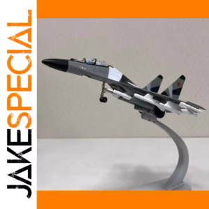 Su-35 Alloy Fighter Model with Pull-Back Mechanism