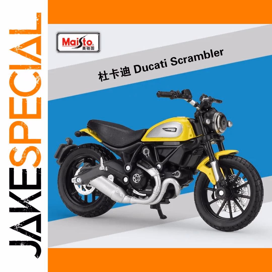 1:18 Scale Ducati Scrambler Model Motorcycle