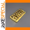 Gold Fixed Guitar Bridge for 6-String Guitar