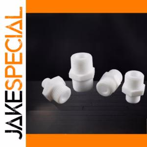 PTFE Male Hex Nipple Reducer Pipe Fitting