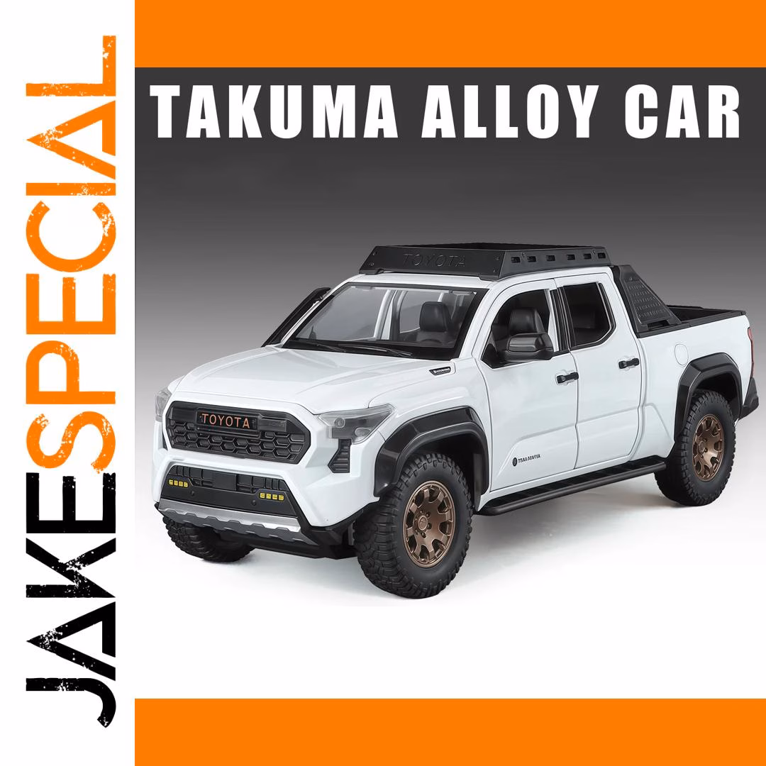 Toyota Tacoma Off-Road Truck 1:24 Scale Model - Image 8