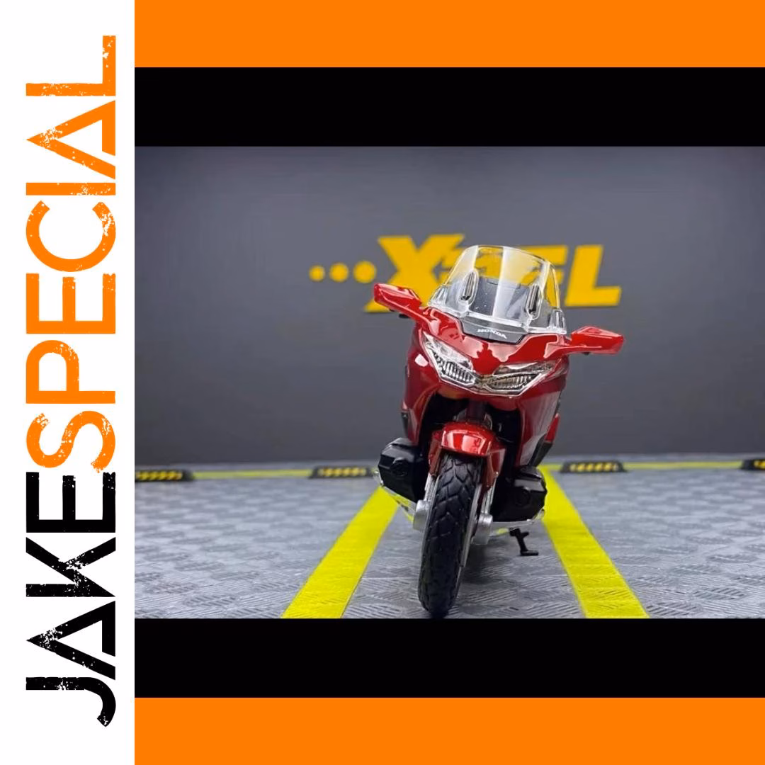 2020 Honda Gold Wing Model 1:18 Scale Red - Image 2