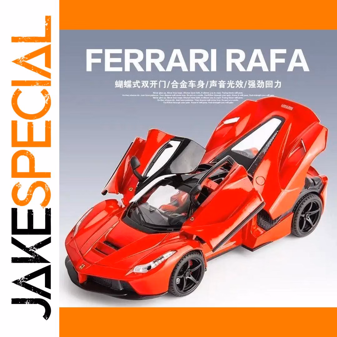 LaFerrari FXX K 1:22 Scale Model in Yellow - Image 6