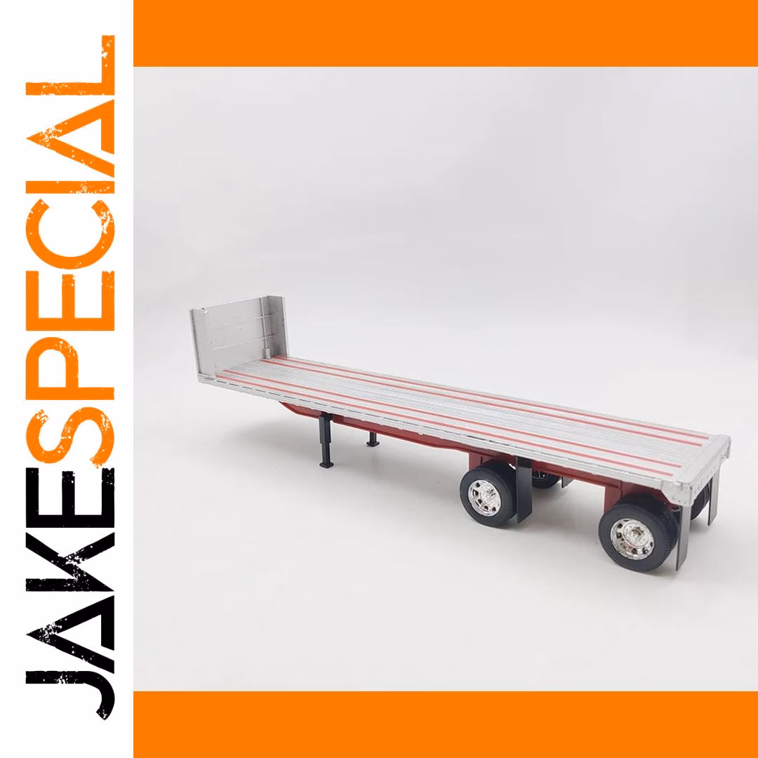 1:32 Scale Diecast Truck Model with Trailers - Image 9