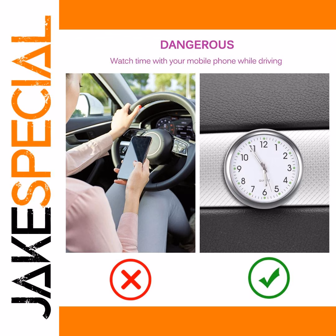 Luminous Auto Gauge Clock for Car Interior - Image 4