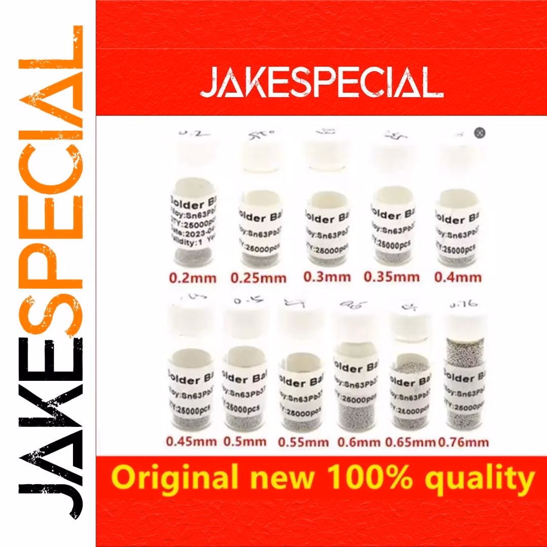 BGA Tin Beads 25,000PCS for Electronics Projects