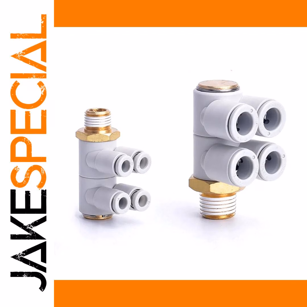 Rotary Pneumatic Air Pipe Fitting 4-12mm - Image 2