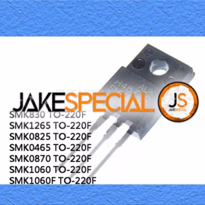 10PCS TO-220F N-channel MOSFETs for Projects