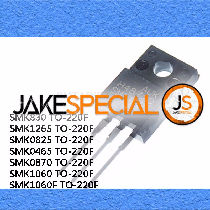 10PCS TO-220F N-channel MOSFETs for Projects