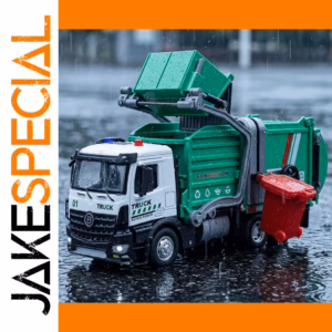 Urban Sanitation Garbage Truck 1:30 Scale Model