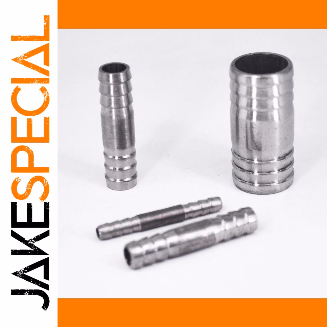 Hose Barb Equal Straight Nipple Connectors 32mm - Image 5