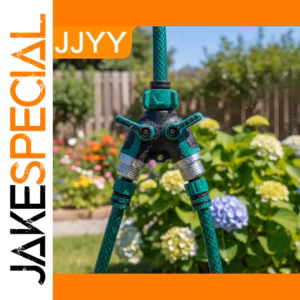 Garden Hose Splitter with Dual Valves