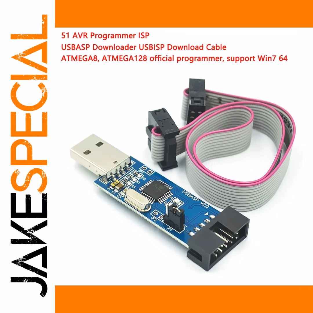 USBASP AVR Programmer with ATMega8 Chip