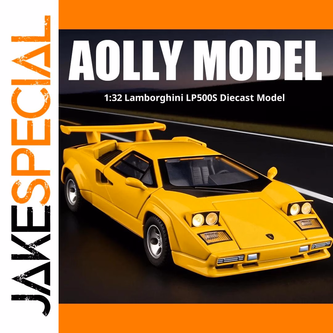 Lamborghini Countach LP500S Die-Cast Model 1/32