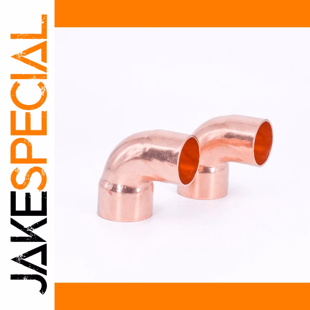 Copper 90-Degree Elbow Fitting 12.7mm to 67mm - Image 2