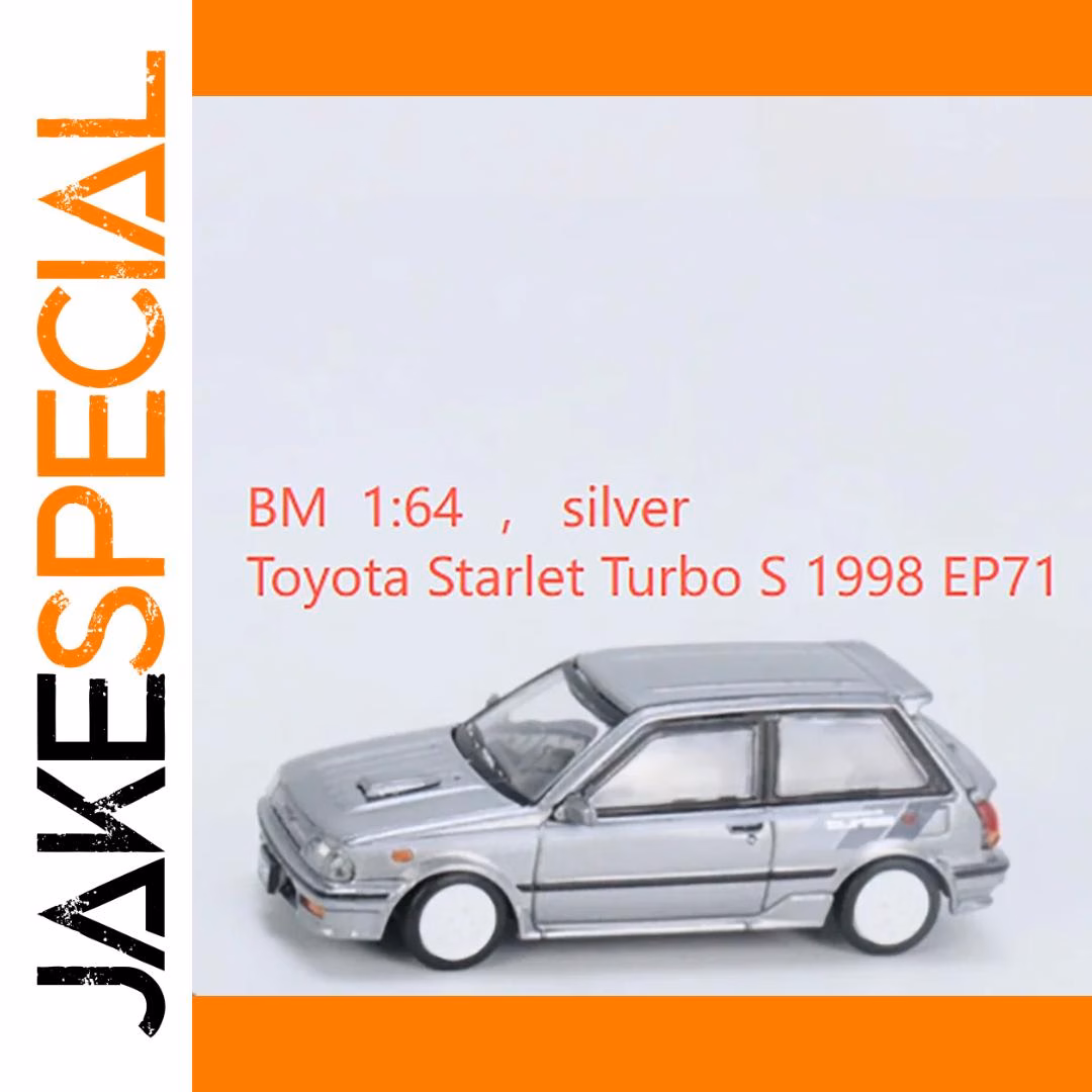1988 Starlet Turbo-S EP71 1:64 Scale Model - Image 8