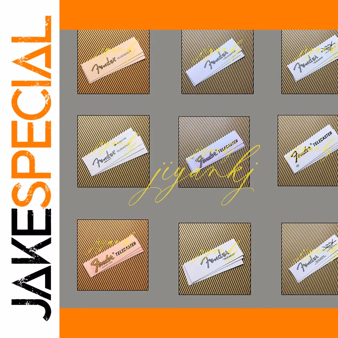 3PCS DIY Waterslide Decal Set for Guitars - Image 6
