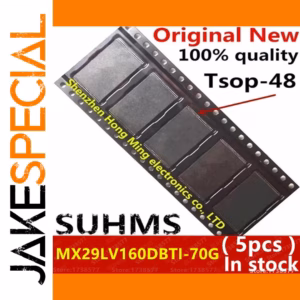 Set of 5 MX29LV160DBTI-70G ICs in TSOP-48