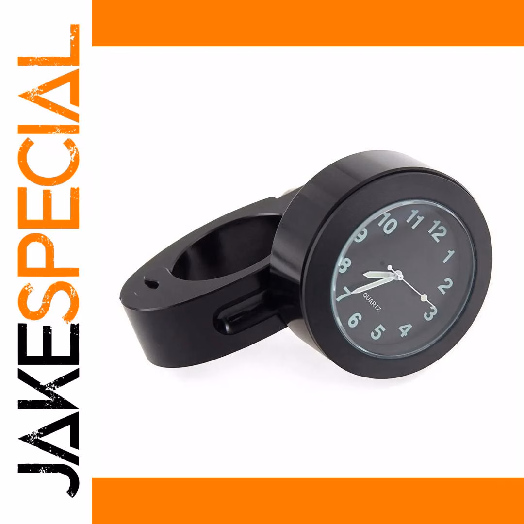 Waterproof Luminous Motorcycle Handlebar Clock - Image 7