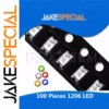 100PCS 1206 SMD LED Light Set