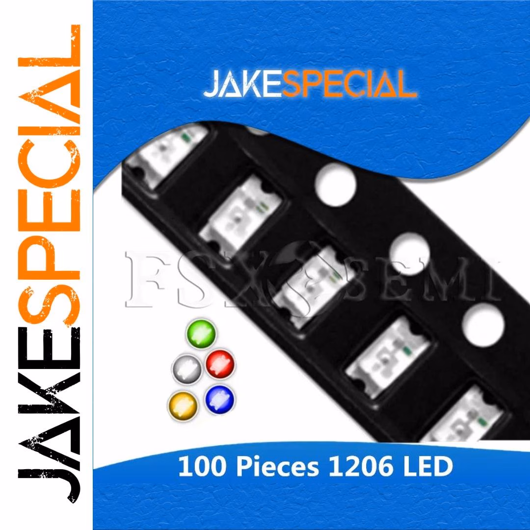 100PCS 1206 SMD LED Light Set