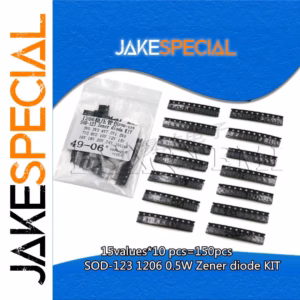 Zener Diode Kit 150 PCS SOD-123 3V-33V