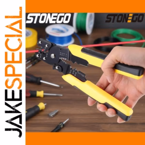 Professional Wire Stripper Tool with Crimping Features