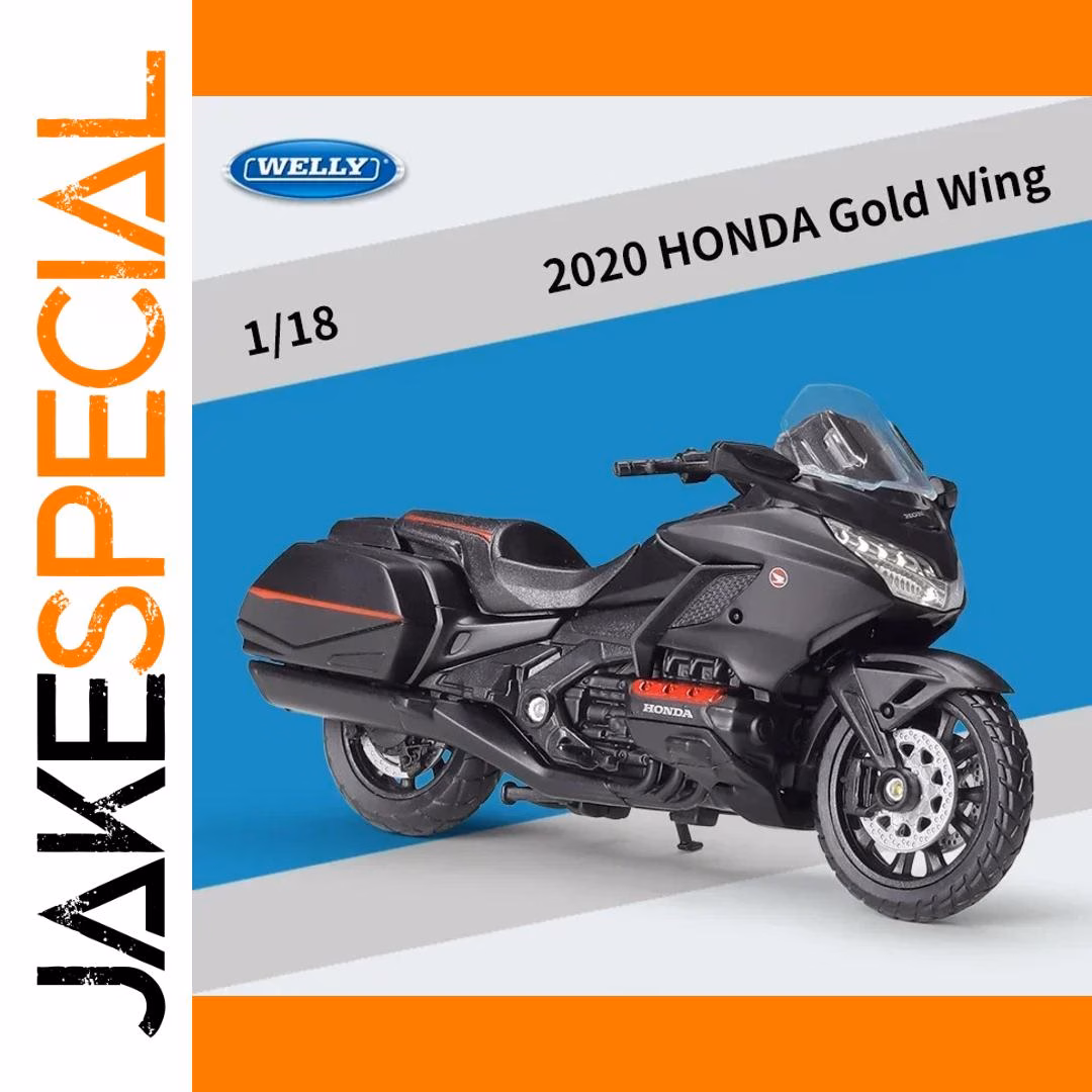 2020 Honda Gold Wing Model 1:18 Scale Red - Image 8