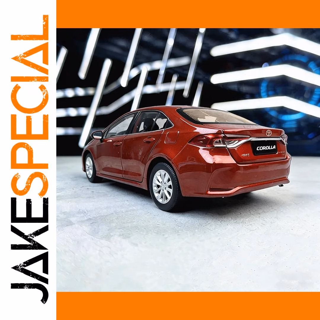 1:18 Scale 2019 Corolla Coupe Diecast Model