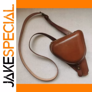WWII Japanese Type 14 Nambu Leather Holster