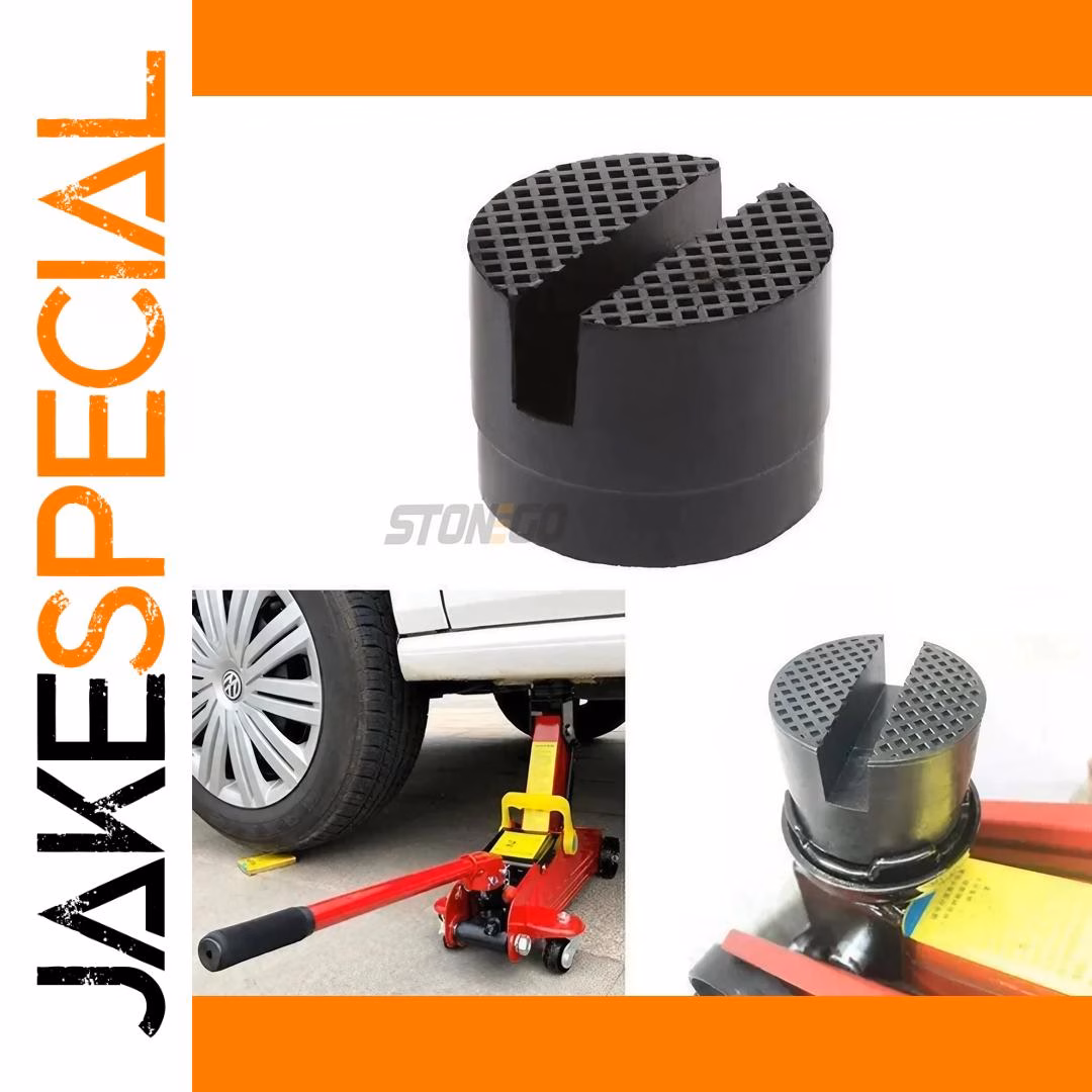 Floor Slotted Rubber Jack Pad 50mm x 38mm - Image 5