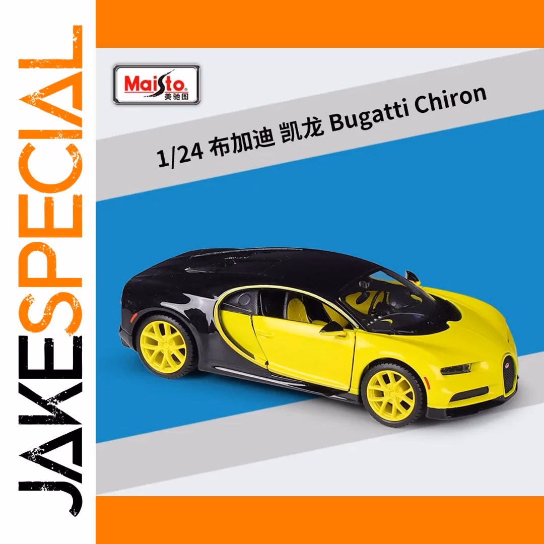 Bugatti Chiron Sport 1:24 Scale Diecast Model - Image 6