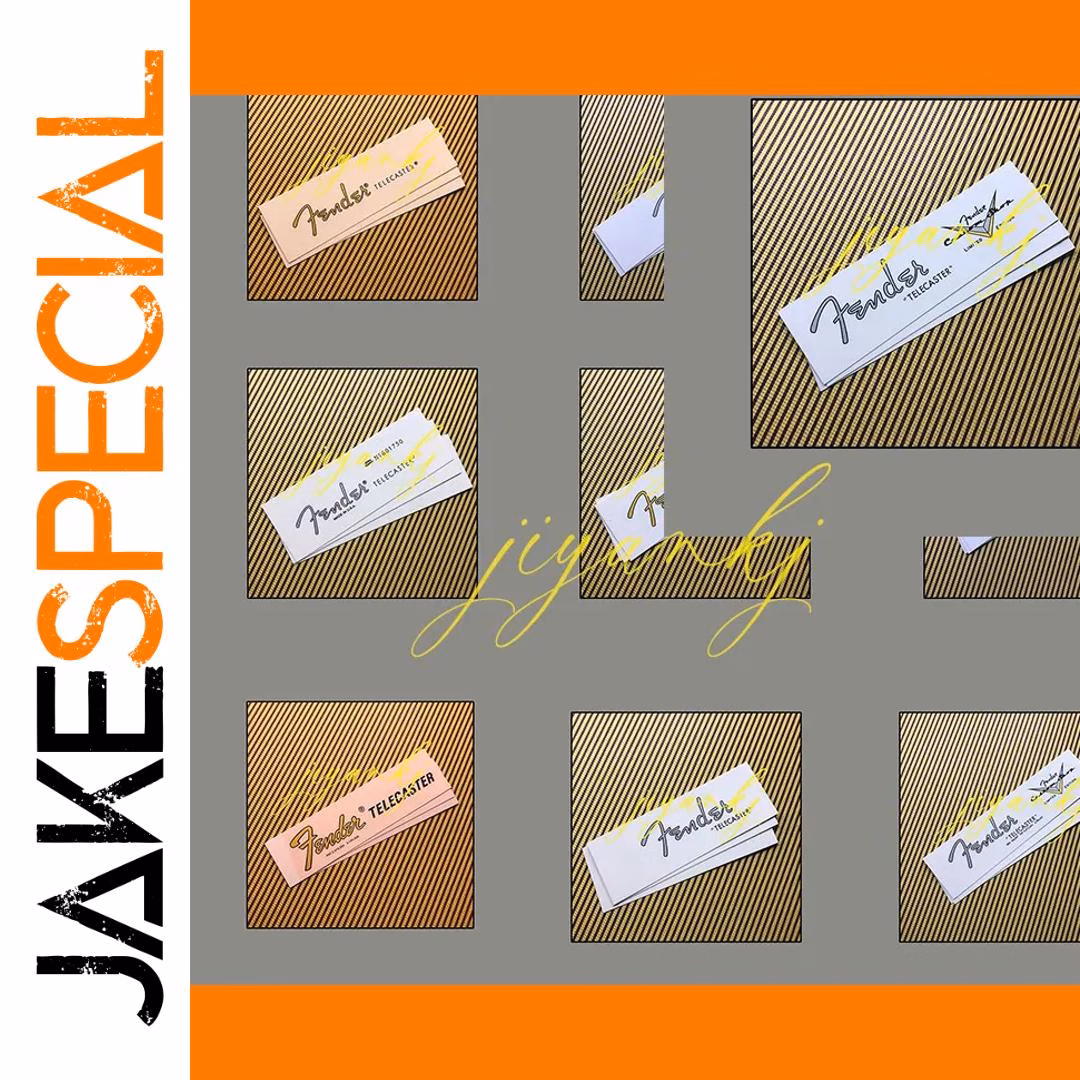 3PCS DIY Waterslide Decal Set for Guitars - Image 2